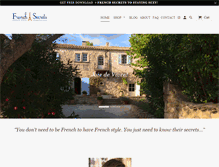 Tablet Screenshot of french-secrets.com